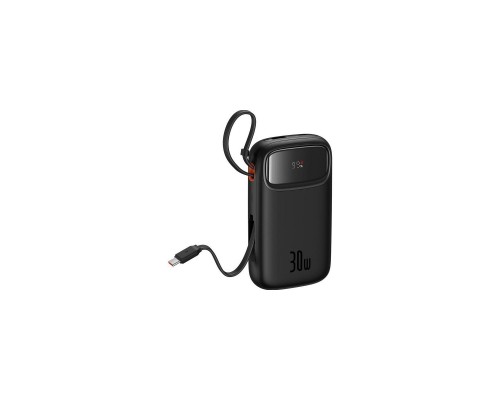 Батарея універсальна Baseus QPow2 20000mAh 30W, with 2*Type-C Cable, Black (P10055009113-00) Батарея універсальна Baseus QPow2 20000mAh 30W, with 2*Type-C Cable, Black (P10055009113-00)