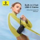 Батарея универсальная Baseus QPow2 20000mAh 30W, с 2*Type-C Cable, Black (P10055009113-00)