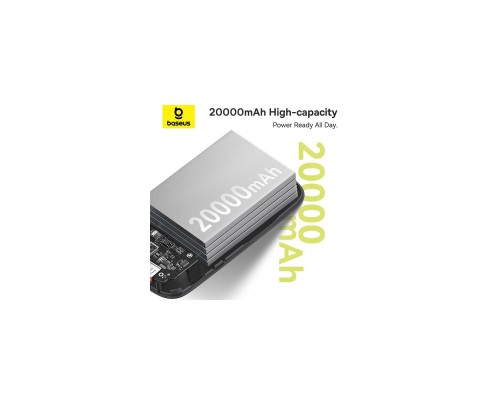 Батарея універсальна Baseus QPow2 20000mAh 30W, with 2*Type-C Cable, Black (P10055009113-00) Батарея універсальна Baseus QPow2 20000mAh 30W, with 2*Type-C Cable, Black (P10055009113-00)