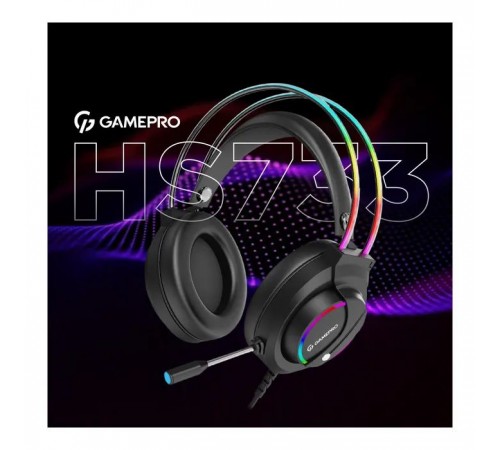 Наушники GamePro HS733 Black (HS733) Наушники GamePro HS733 Black (HS733)