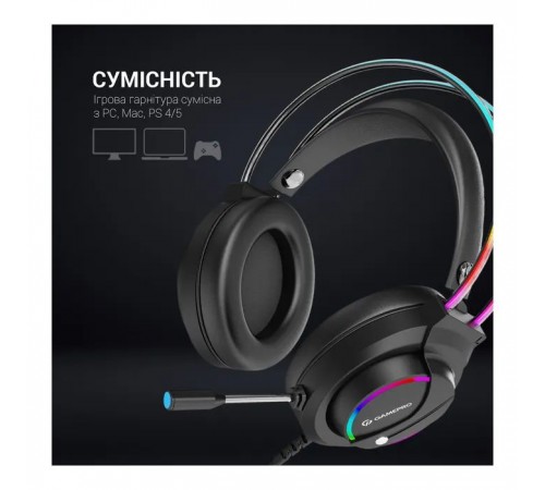 Наушники GamePro HS733 Black (HS733) Наушники GamePro HS733 Black (HS733)