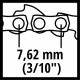 Цепь Einhell 15см 1.0мм 3/10" (4500174)