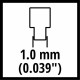 Цепь Einhell 15см 1.0мм 3/10" (4500174)