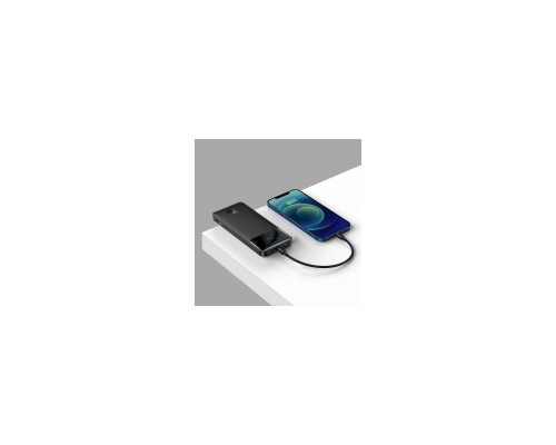 Батарея универсальная Baseus Bipow 10000mAh, 15W, MicroUSB, 2*USB, Type-C, black (PPBD050001) Батарея универсальная Baseus Bipow 10000mAh, 15W, MicroUSB, 2*USB, Type-C, black (PPBD050001)
