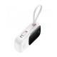 Батарея универсальная Baseus Qpow Pro+ 20000mAh 22,5W, PD/3.0, QC/3.0, FCP, AFC, сеть USB-C cable, white (P10067103213-00)