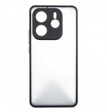 Чохол до мобільного телефона Dengos Matte Xiaomi Redmi Note 14 5G (Black) (DG-TPU-MATT-155)