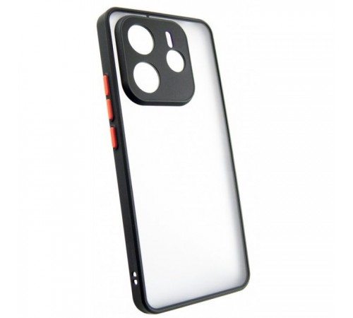 Чохол до мобільного телефона Dengos Matte Xiaomi Redmi Note 14 5G (Black) (DG-TPU-MATT-155)