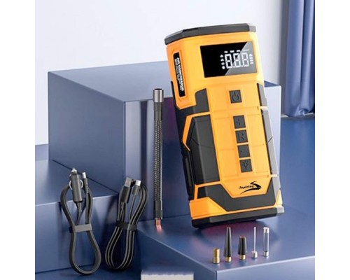 Пуско зарядное устройство Aspiring Jump 3 8000mAh Power bank 3-in-1 with inflator, compressor, car charging (JM8000PIWC) Пуско зарядное устройство Aspiring Jump 3 8000mAh Power bank 3-in-1 with inflator, compressor, car charging (JM8000PIWC)
