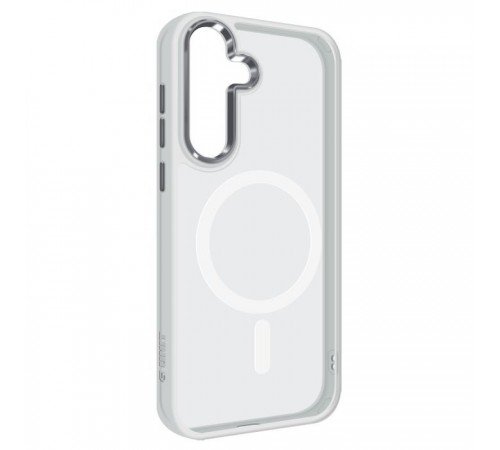 Чохол до мобільного телефона Armorstandart Unit MagSafe Samsung S25 Plus Matte Clear Silver (ARM82264) Чохол до мобільного телефона Armorstandart Unit MagSafe Samsung S25 Plus Matte Clear Silver (ARM82264)