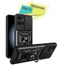Чохол до мобільного телефона BeCover Military Motorola Edge 50 Black (713050)