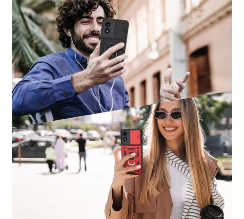 Чохол до мобільного телефона BeCover Military Motorola Moto G04/G04s Red (713065) Чохол до мобільного телефона BeCover Military Motorola Moto G04/G04s Red (713065)