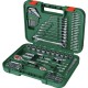 Набор инструментов Bosch 1/2", 1/4", 132шт, CrV (1.600.A02.Z9B)