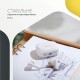 Наушники Canyon Hexagon 7 TWS ANC+ENC Wireless Charge White/Beige (CNS-TWS7WB)