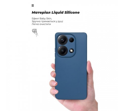 Чохол до мобільного телефона Armorstandart ICON Xiaomi Redmi Note 14S 4G Camera cover Dark Blue (ARM82009) Чохол до мобільного телефона Armorstandart ICON Xiaomi Redmi Note 14S 4G Camera cover Dark Blue (ARM82009)
