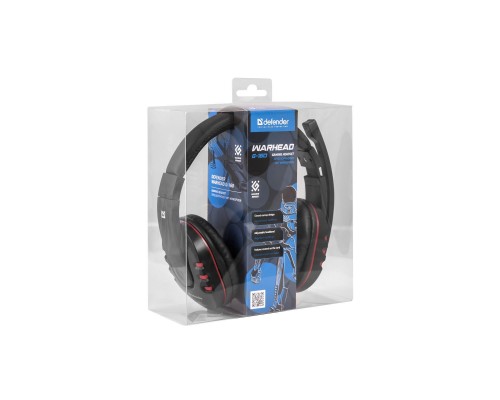 Навушники Defender Warhead G-160 Black (64113) Навушники Defender Warhead G-160 Black (64113)
