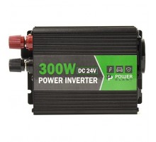 Автомобільний інвертор 24V/220V 300W, USB 5V 1A, HYM300-242 PowerPlant (KD00MS0002)