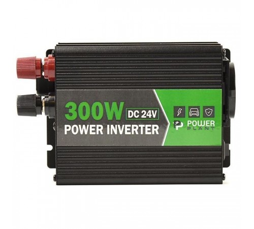 Автомобільний інвертор 24V/220V 300W, USB 5V 1A, HYM300-242 PowerPlant (KD00MS0002) Автомобільний інвертор 24V/220V 300W, USB 5V 1A, HYM300-242 PowerPlant (KD00MS0002)