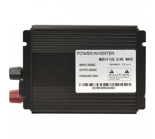 Автомобільний інвертор 24V/220V 300W, USB 5V 1A, HYM300-242 PowerPlant (KD00MS0002) Автомобільний інвертор 24V/220V 300W, USB 5V 1A, HYM300-242 PowerPlant (KD00MS0002)