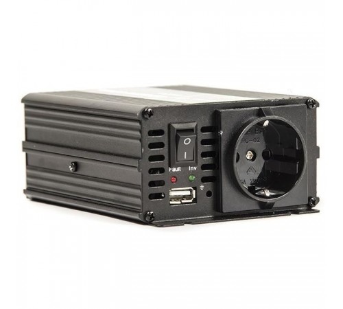Автомобільний інвертор 24V/220V 300W, USB 5V 1A, HYM300-242 PowerPlant (KD00MS0002) Автомобільний інвертор 24V/220V 300W, USB 5V 1A, HYM300-242 PowerPlant (KD00MS0002)