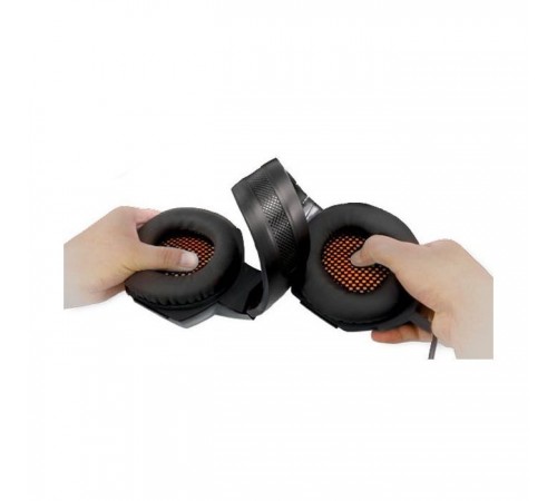 Навушники REAL-EL GDX-7700 SURROUND 7.1 black-orange Навушники REAL-EL GDX-7700 SURROUND 7.1 black-orange