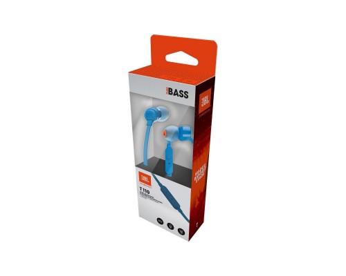 Навушники JBL T110 Blue (JBLT110BLU) Навушники JBL T110 Blue (JBLT110BLU)