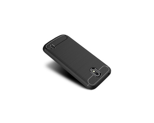 Чохол до мобільного телефона Laudtec для Nokia 1 Carbon Fiber (Black) (LT-N1B)