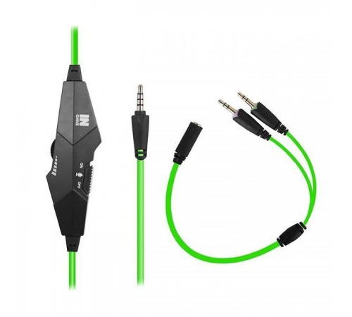 Наушники Gemix N3 Black-Green Gaming Наушники Gemix N3 Black-Green Gaming