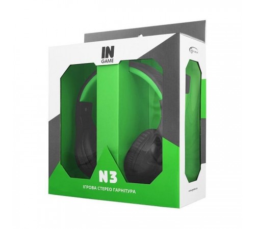 Наушники Gemix N3 Black-Green Gaming Наушники Gemix N3 Black-Green Gaming