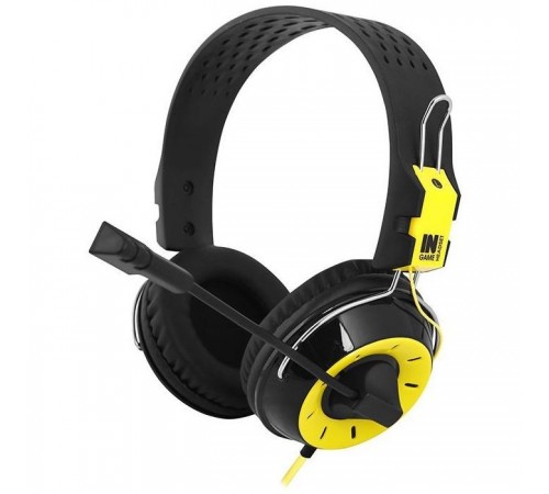 Наушники Gemix N4 Black-Yellow Gaming Наушники Gemix N4 Black-Yellow Gaming