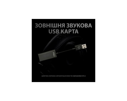 Навушники Logitech G PRO X Gaming Headset Black (981-000818) Навушники Logitech G PRO X Gaming Headset Black (981-000818)