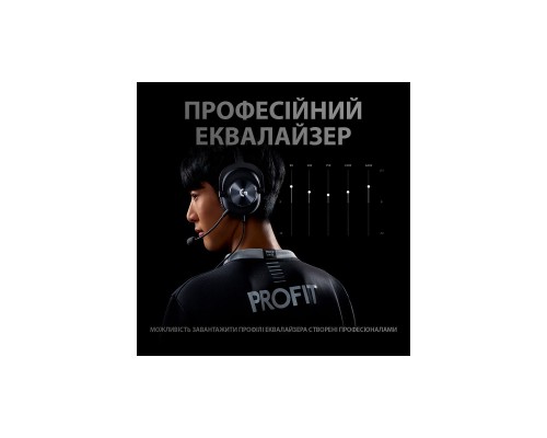 Навушники Logitech G PRO X Gaming Headset Black (981-000818) Навушники Logitech G PRO X Gaming Headset Black (981-000818)