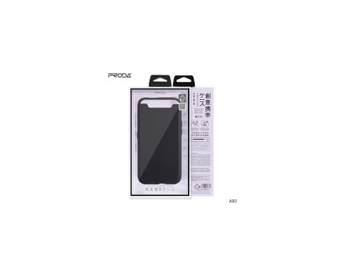 Чехол для мобильного телефона Proda Soft-Case для Samsung A80 Black (XK-PRD-A80-BK)