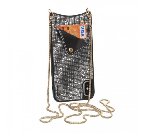 Чохол до мобільного телефона BeCover Glitter Wallet Apple iPhone X/Xs Silver (703620) (703620) Чохол до мобільного телефона BeCover Glitter Wallet Apple iPhone X/Xs Silver (703620) (703620)