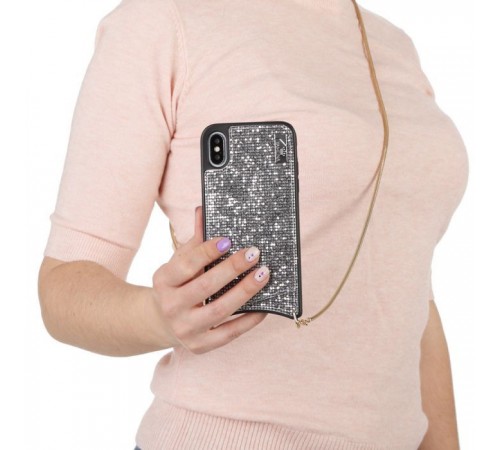 Чохол до мобільного телефона BeCover Glitter Wallet Apple iPhone X/Xs Silver (703620) (703620) Чохол до мобільного телефона BeCover Glitter Wallet Apple iPhone X/Xs Silver (703620) (703620)