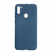 Чохол до мобільного телефона Dengos Carbon Samsung Galaxy A11, blue (DG-TPU-CRBN-67) (DG-TPU-CRBN-67)