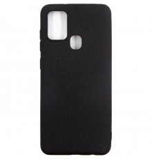 Чохол до мобільного телефона Dengos Carbon Samsung Galaxy A21s, black (DG-TPU-CRBN-74) (DG-TPU-CRBN-74)