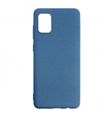 Чохол до мобільного телефона Dengos Carbon Samsung Galaxy A31, blue (DG-TPU-CRBN-64) (DG-TPU-CRBN-64)