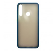 Чехол для мобильного телефона Dengos Matt Huawei Y6P, blue (DG-TPU-MATT-56) (DG-TPU-MATT-56)