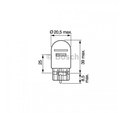 Автолампа Bosch 21/5W (1 987 302 252) Автолампа Bosch 21/5W (1 987 302 252)