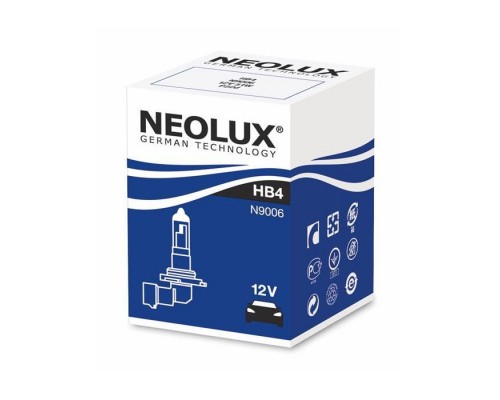 Автолампа Neolux галогенова 51W (N9006) Автолампа Neolux галогенова 51W (N9006)