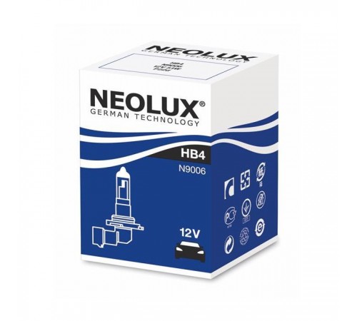 Автолампа Neolux галогенова 51W (N9006) Автолампа Neolux галогенова 51W (N9006)