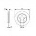Тормозной диск Bosch 0 986 479 S64