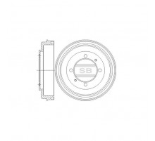 Гальмівний диск HI-Q SD4318