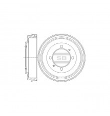 Гальмівний диск HI-Q SD4318