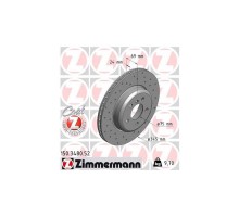 Тормозной диск ZIMMERMANN 150.3480.52