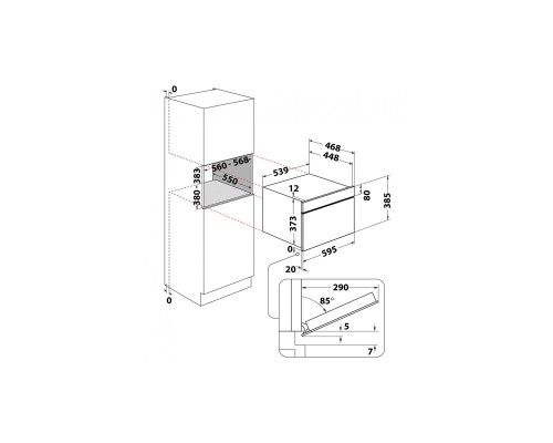Микроволновая печь Whirlpool W7MD440NB Микроволновая печь Whirlpool W7MD440NB