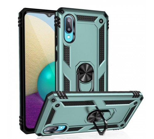 Чохол до мобільного телефона BeCover Military Samsung Galaxy A02 SM-A022 / M02 SM-M022 Dark Green (706641) Чохол до мобільного телефона BeCover Military Samsung Galaxy A02 SM-A022 / M02 SM-M022 Dark Green (706641)