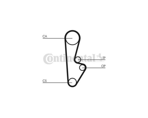 Ремінь ГРМ CONTITECH CT559 Ремінь ГРМ CONTITECH CT559