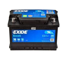 Аккумулятор автомобильный EXIDE EXCELL 74A (EB741)