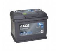 Аккумулятор автомобильный EXIDE PREMIUM 64A (EA640)